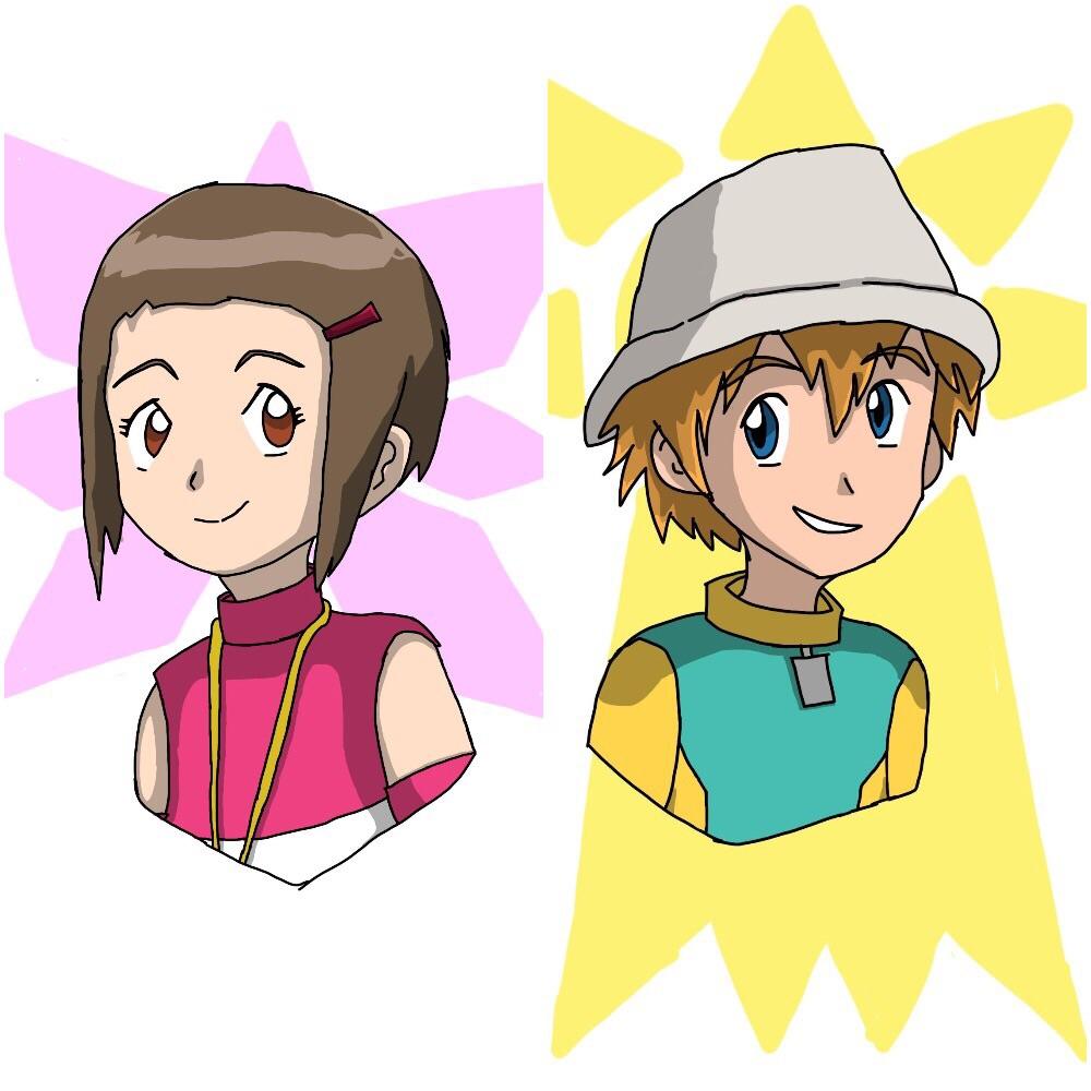 Kari and TK - Digimon Photo (42648989) - Fanpop