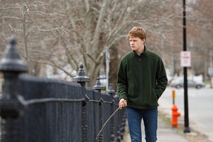Lucas Hedges as Patrick Chandler in Manchester by the Sea