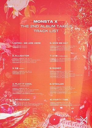  MONSTA X Reveals Full Track senarai For “We Are Here”