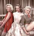 Marilyn Monroe, Lauren Bacall, Betty Grable  - classic-movies photo