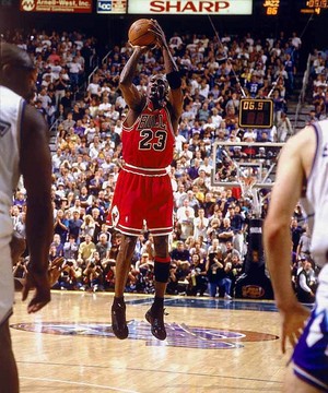 Michael Jordan's championship-winning shot - 1998 NBA Finals