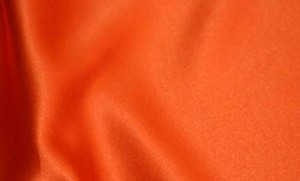  jeruk, orange Coral Polyester Fabric