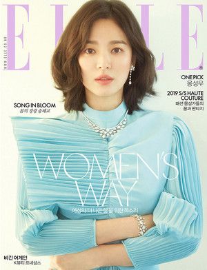  Song HyeKyo For ELLE Korea march Issue 2019