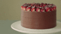 Strawberry Chocolate Cake - dessert fan art