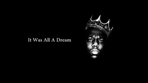 The Notorious B.I.G. - Black and White Wallpaper