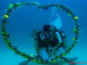  Underwater Wedding