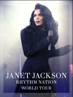  Vintage Promo Ad Rhythm Nation buổi hòa nhạc Tour