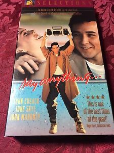  1989 Film, Say Anything, On Videocasstte