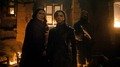 8x03 - The Long Night - Melisandre, Arya and The Hound - game-of-thrones photo