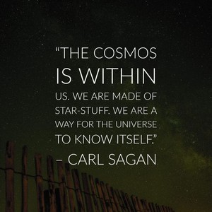 A Quote Pertaining To The. Cosmos