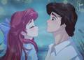 Ariel and Eric - disney-princess fan art