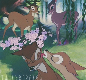 Bambi and Faline 