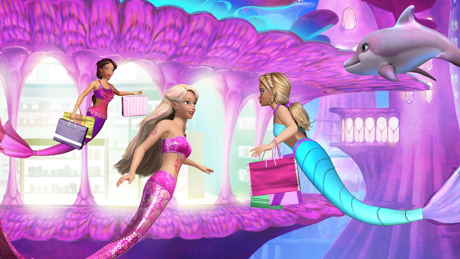 barbie in mermaid tale Wallpaper: Barbie Mermaid Tale.