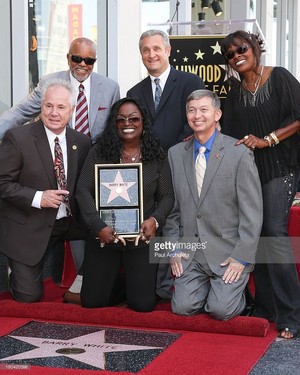 Barry White Postumous Walk Of Fame Induction