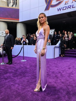  Brie Larson at the Avengers: Endgame World Premiere in Los Angeles (April 22nd, 2019)