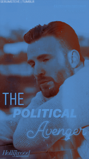  Chris Evans: The Political Avenger (The Hollywood Reporter)