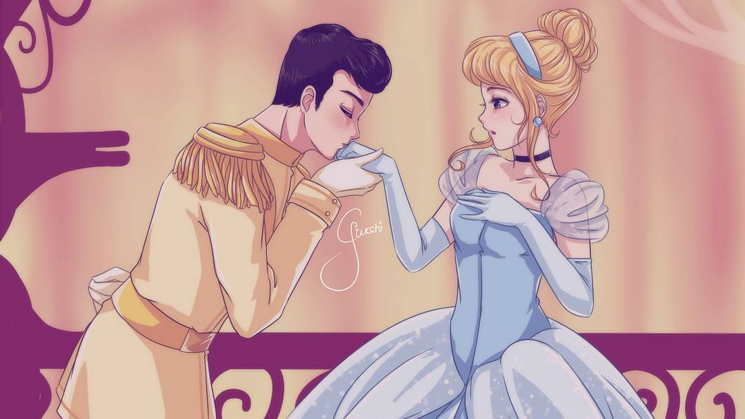 Cinderella and Prince Charming - Disney Princess Fan Art (42