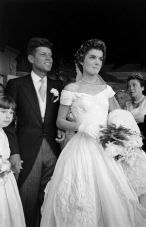 John And Jacqueline Bouvier 1953 Wedfing