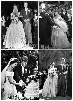  John and Jackie Kennedy Wedding (1953)