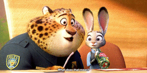  Judy and Clawhauser