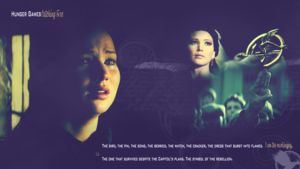  Katniss Everdeen kertas dinding