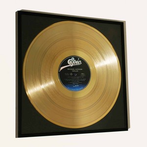 Michael's Gold Record For Thriller