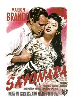 Movie Poster 1957 Film, Sayanara