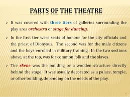  Parts Of The Globe Theatre