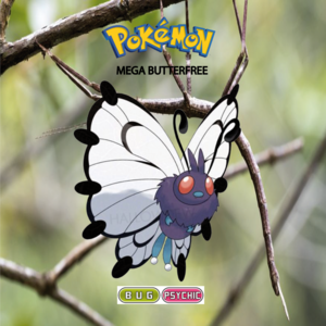  Pokemon (8 Generation) Mega Butterfree