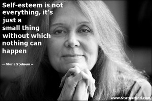 Quote From Gloria Steinem