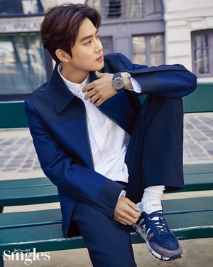  SUHO FOR SINGLES MAGAZINE APRIL ISSUE