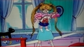 Sailor Moon Usagi Tsukino and Chibiusa funny faces scene  - anime photo