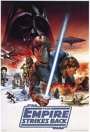  星, つ星 Wars Empire Strikes Back Poster
