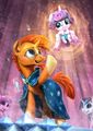 Sunburst the Wizard & Princess Flurry Heart - my-little-pony-friendship-is-magic photo