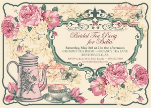 Tea Party Invite 🌺