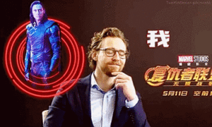  Tom Hiddleston plays the game “marvel characters in one word”