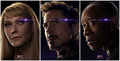 Tony, Pepper and Colonel James Rupert Rhodes ~Avengers: Endgame character posters - iron-man photo