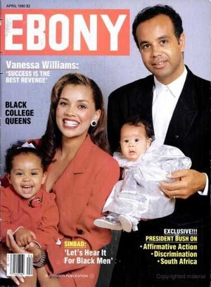 Vanessa Williams And Her Family On The Cover Of Ebony
