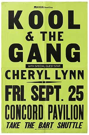  Vintage konser Tour Poster