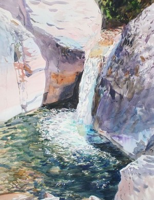  Whitewater Canyon Waterfall