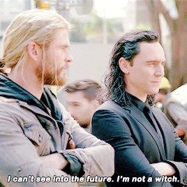  'I can't see into the future...I'm not a witch' -Thor: Ragnarok (2017)