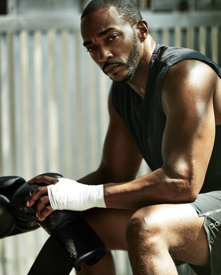 Photo of Anthony Mackie photographed by Ture Lillegraven for Men’s Health (...