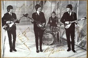  Beatles autograph