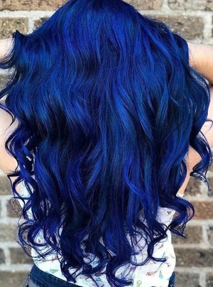 Blue Haircolor