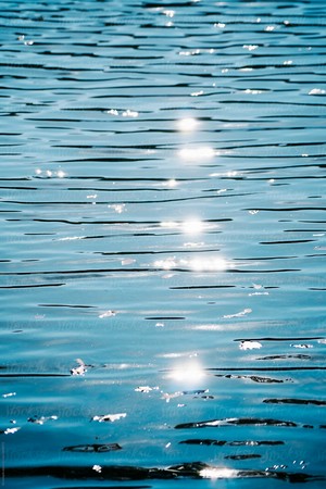 Blue Water Ripples