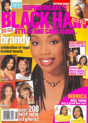Brandy On The Cover Of Black Hair