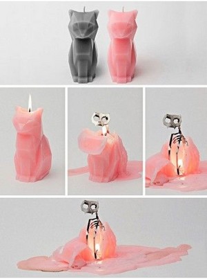  Cat Candle
