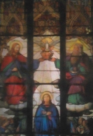  Central Stained Window of Zagreb Cathedral