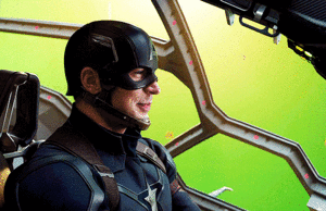 Chris Evans in the Captain America: Civil War Gag Reel