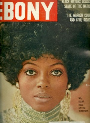  Diana Ross On The Cover Of Ebony